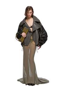 Jackets Coats: The Attico // Bomber Leather Patches