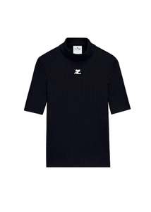 Courreges // Reedition Knit SS Jumper / Navy