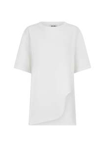 T Shirts: The Attico // T-Shirt Light Jersey / White