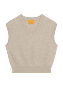 Guest In Residence // Rib Vest / Taupe