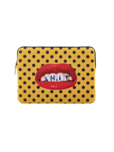 Toiletpaper Travel: Toiletpaper Printed Laptop Case / Shit