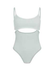 Ready To Wear: Nagnata // Splice Bodysuit / Silver