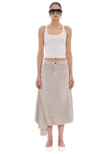 Denim: Haikure // Ann Bull Skirt / Doeskin