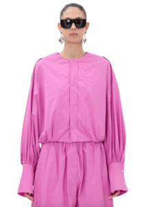 The Latest // Diana Shirt / Fuxia