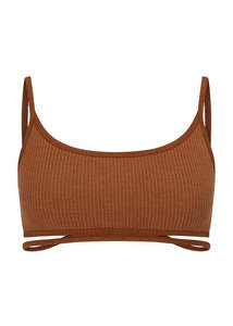 Nagnata // Splice Wool Bralet / Spice