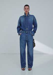 Darkpark: DARKPARK // Jodie Tunic Style Tencel Shirt / Slate Vintage