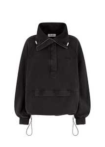 The Attico // Blouson American Fleece / Black Fade