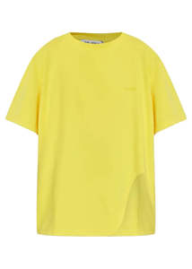 Womens Tops: The Attico // T-Shirt Light Jersey / Yellow