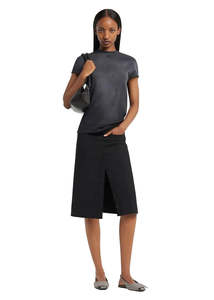 Courreges // Oversized Solarized T-Shirt / Black