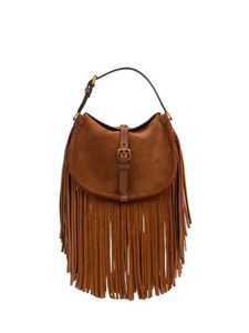 Etro // Crossbody Pony S Fringes / Sand