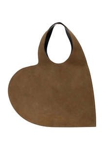 Accessories: Coperni // Double Heart Tote / Brown