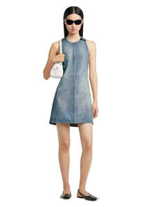 Courreges // Heritage Denim A-Line Dress / Denim Bleu Delave