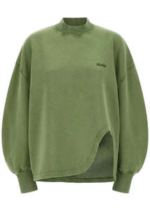 The Attico // Sweatshirt American Fleece / Green