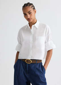 Womens Tops: TWP // Next Ex Shirt / White