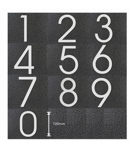 Products: 120mm Slim White - Selinno Modern Letterboxes for NZ Homes