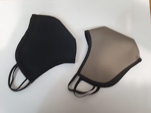 Products: Moulded Poly-Cotton Face Mask Twin Pack - Selke NZ high quality handcrafted leather & fabric hats