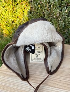 Alpine Merino Helmet - Selke NZ high quality handcrafted leather & fabric hats