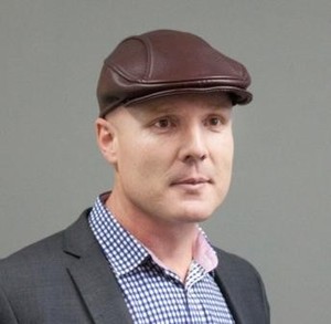 Products: The Trim–style Cheese Cutter Cap (Deerskin) - Selke NZ high quality handcrafted leather & fabric hats