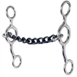 Horse Tack: Reinsman 342 Junior Cowhorse Chain Bit