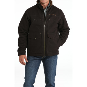 Mens Jeans And Clothing: Cinch Mens Canvas Brown Jacket