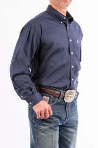 Mens Jeans And Clothing: Men's Cinch Shirt - Navy