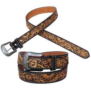 Mens Jeans And Clothing: Circle Y Wildflower Mens & Women's Belt