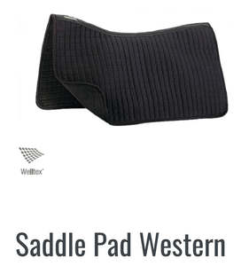 Saddle Pads: Back on Track Western Liner Pad