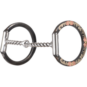 Twisted Wire D Ring Snaffle