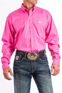 Products: Cinch Mens Pink Shirt