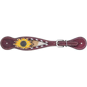 Sunflower Hair On Spur Strap