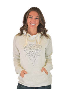 Products: Cowgirl Tuff Grey Hoodie