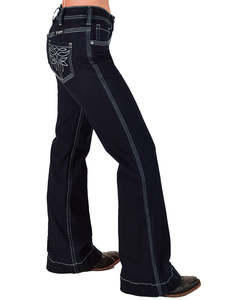 Products: Cowgirl Tuff Swirl Bootstitch Trouser
