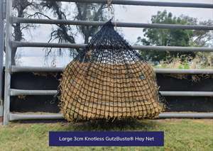 Products: Gutzbusta Large Knotless Hay Net