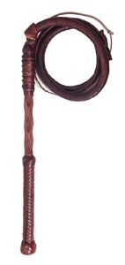 Double Hill Leather Stock Whip