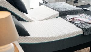 Products: Titanium Mattress with Euro Hi-Lo Adjustable Base