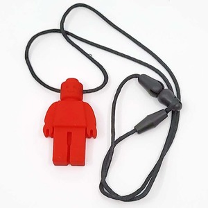 Chewies: Chewie necklace -Lego Block Guy