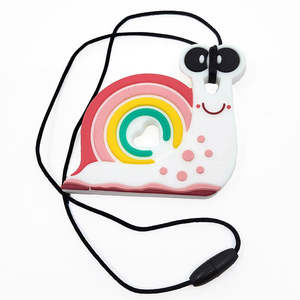 Chewies: Chewie Necklace - Smiley Snail