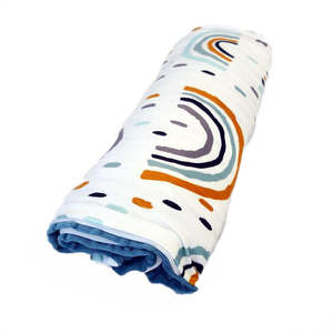 Weighted: Retro Rainbow weighted Lap Pad