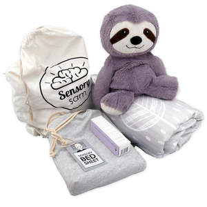 Sweet Dreams Sleep Kit-Bumpy Fur Grey Blanket- small and medium