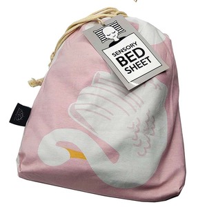 Sensory Sheet- Cotton/Spandex Swan