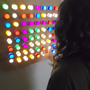 Calming: LED Acrylic Light board