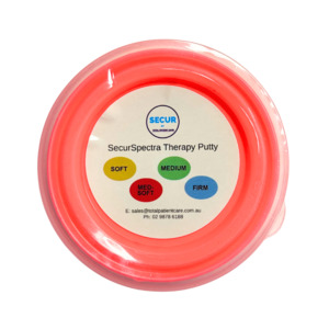 Putties: Theraputty - Medium Soft (Red) Quality Grade 85g