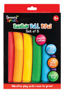 Products: Sensory Sprouts Rainbow Pull Pipes