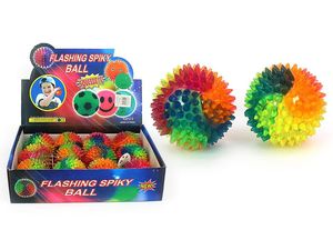 New And Trending Fidgets: Flashing Spike Bouncing Ball – Light-Up Sensory Fidget Toy