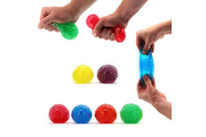 New And Trending Fidgets: Squishy Water Orbs Ball Large – Sensory Stress Relief Fidget