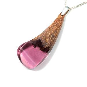 Pendant: Pohutukawa Light Rose