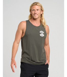 Mad Hueys Anchor Bones Tank - Charcoal