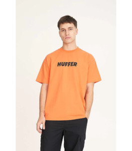 Huffer Mens Block Tee - M.h - Tang