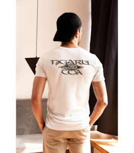 Ngaru Toa Diamond Tee - White
