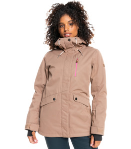 Products: Roxy Ladies Andie Snow Jacket - Woodsmoke